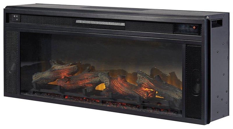 Foyland 83" TV Stand with Electric Fireplace