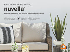 Paradise Trail Outdoor Sofa, Lounge Chairs and Fire Pit Table - Sanctuary Home Furnishings (CA)*