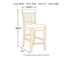 Haddigan Counter Height Bar Stool