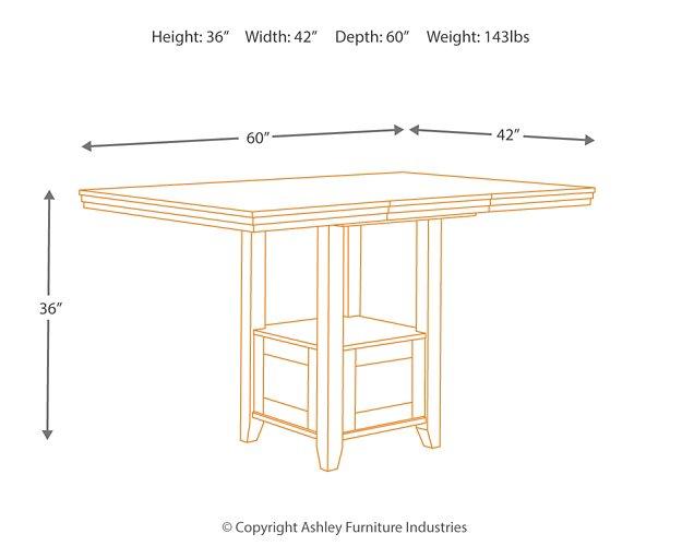 Ralene Counter Height Dining Set - Sanctuary Home Furnishings (CA)*