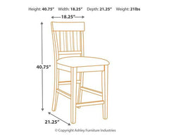 Ralene Counter Height Dining Set - Sanctuary Home Furnishings (CA)*
