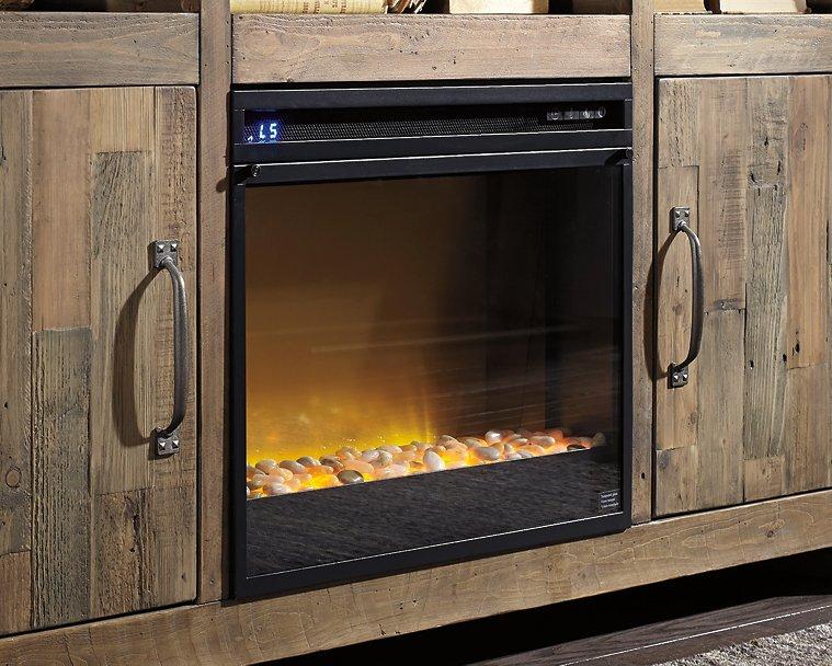 Wildenauer 76" TV Stand with Electric Fireplace - Sanctuary Home Furnishings (CA)*