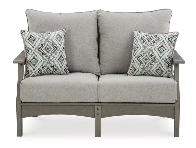 Visola Outdoor Sofa and Loveseat Set - Sanctuary Home Furnishings (CA)*