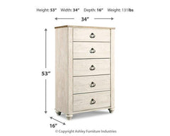 Willowton Chest of Drawers