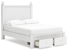 Mollviney Panel Storage Bed