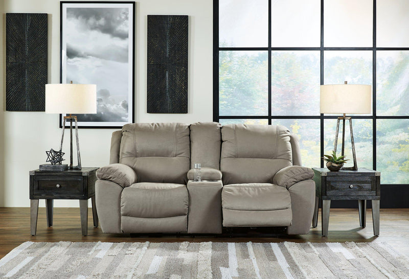 Next-Gen Gaucho Reclining Loveseat with Console - Sanctuary Home Furnishings (CA)*