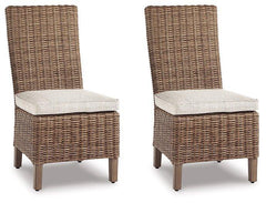 Beachcroft Outdoor Side Chair with Cushion (Set of 2) image