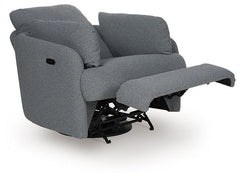 Alainmont Next-Gen Nuvella Swivel Power Recliner - Sanctuary Home Furnishings (CA)*