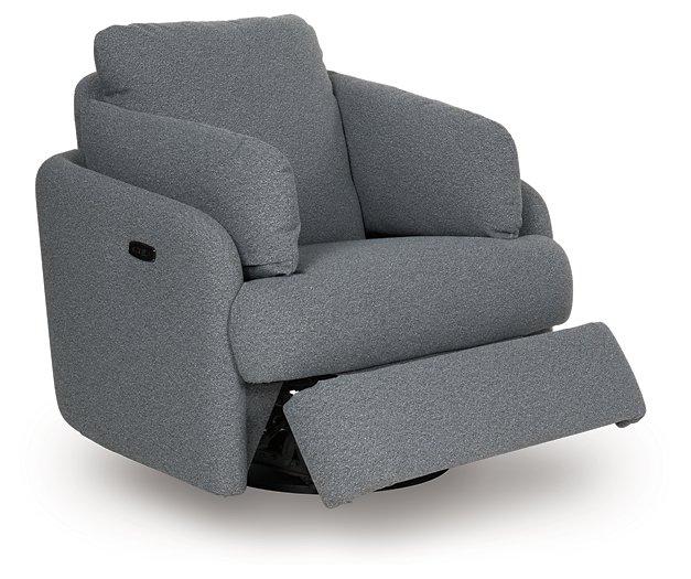 Alainmont Next-Gen Nuvella Swivel Power Recliner - Sanctuary Home Furnishings (CA)*