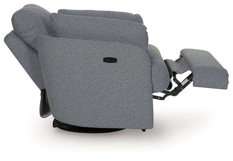Alainmont Next-Gen Nuvella Swivel Power Recliner - Sanctuary Home Furnishings (CA)*