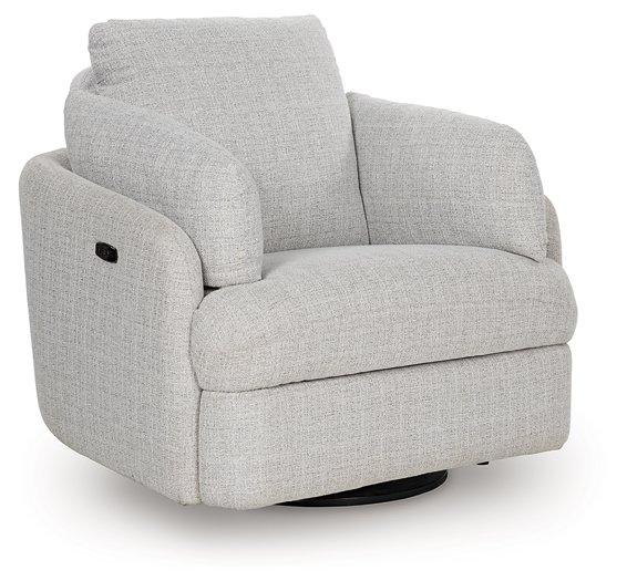 Alainmont Next-Gen Nuvella Swivel Power Recliner - Sanctuary Home Furnishings (CA)*
