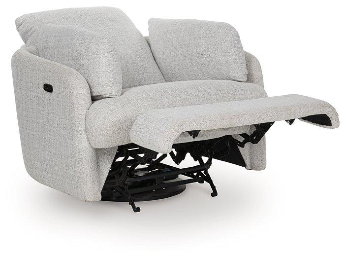 Alainmont Next-Gen Nuvella Swivel Power Recliner - Sanctuary Home Furnishings (CA)*