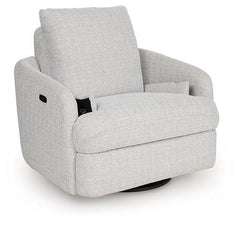 Alainmont Next-Gen Nuvella Swivel Power Recliner - Sanctuary Home Furnishings (CA)*