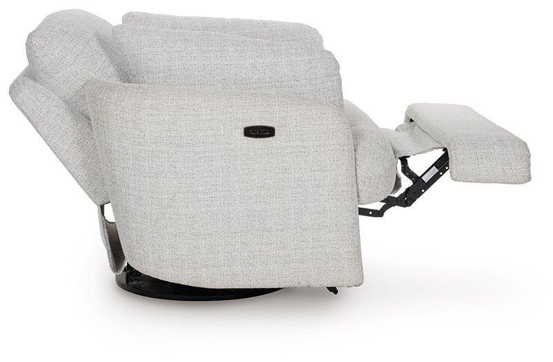 Alainmont Next-Gen Nuvella Swivel Power Recliner - Sanctuary Home Furnishings (CA)*