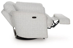 Alainmont Next-Gen Nuvella Swivel Power Recliner - Sanctuary Home Furnishings (CA)*