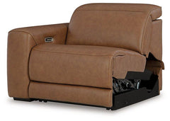 Magic Man Power Reclining Sectional with Console - Sanctuary Home Furnishings (CA)*