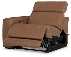 Magic Man Power Reclining Sectional with Console - Sanctuary Home Furnishings (CA)*
