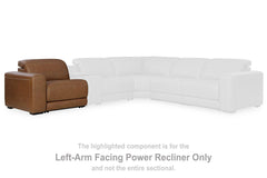 Magic Man Power Reclining Sectional with Console - Sanctuary Home Furnishings (CA)*