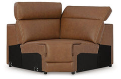 Magic Man Power Reclining Sectional with Console - Sanctuary Home Furnishings (CA)*