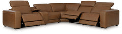 Magic Man Power Reclining Sectional with Console - Sanctuary Home Furnishings (CA)*