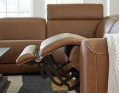 Magic Man Power Reclining Sectional with Console - Sanctuary Home Furnishings (CA)*