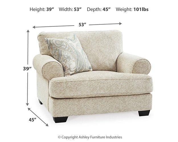 Monaghan Oversized Chair and Ottoman - Sanctuary Home Furnishings (CA)*