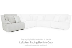 Top Tier Reclining Sectional Sofa with Chaise