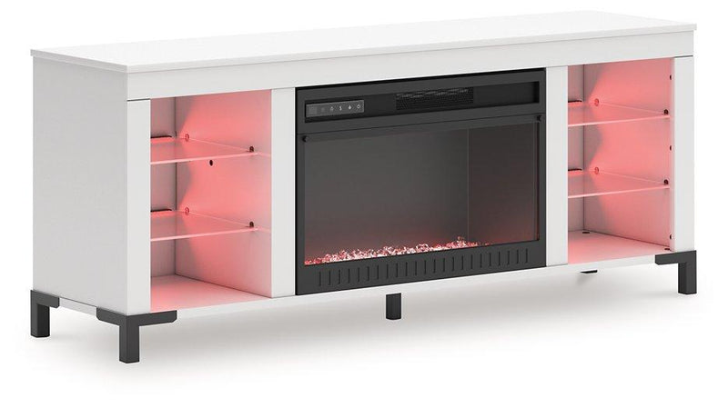 Brollevi 60" TV Stand with Electric Fireplace - Sanctuary Home Furnishings (CA)*