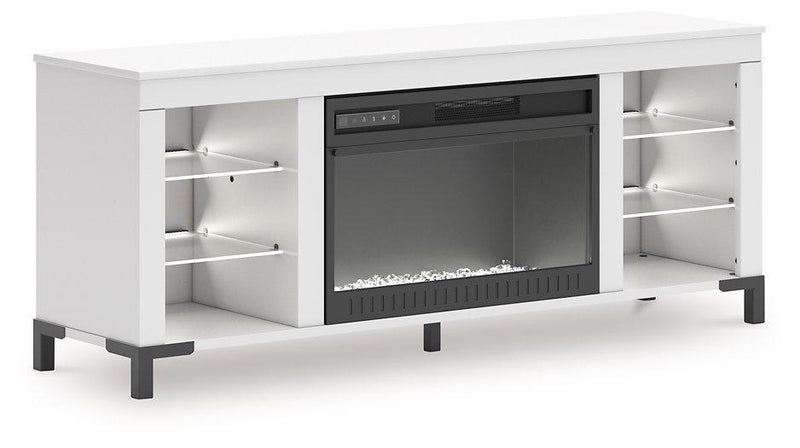 Brollevi 60" TV Stand with Electric Fireplace - Sanctuary Home Furnishings (CA)*