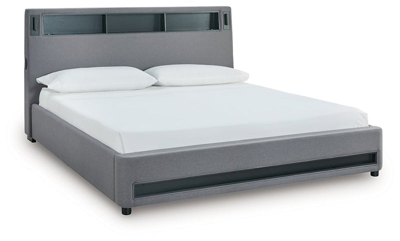 Verishaw Upholstered Bed - Sanctuary Home Furnishings (CA)*