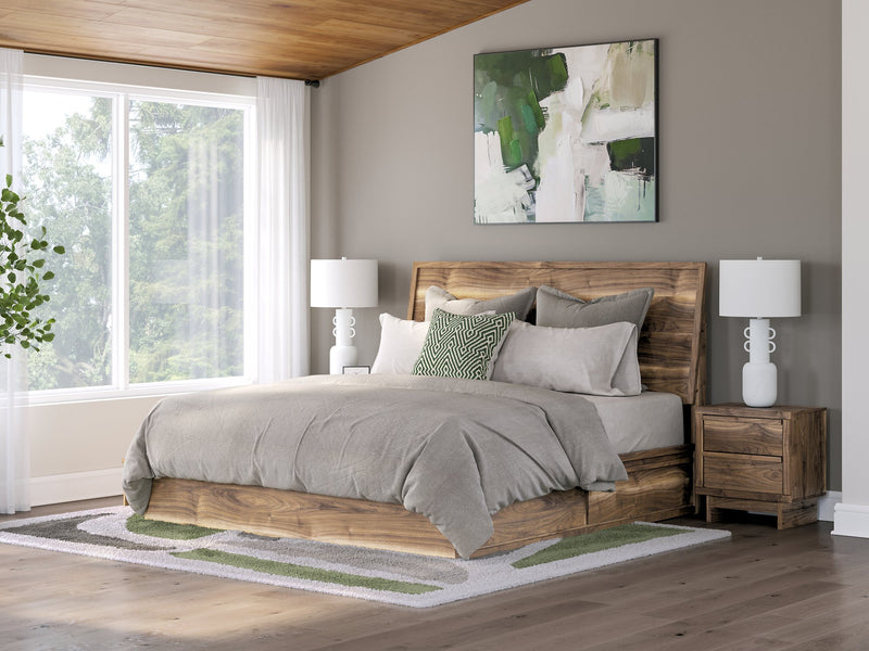 Chirason Bed - Sanctuary Home Furnishings (CA)*