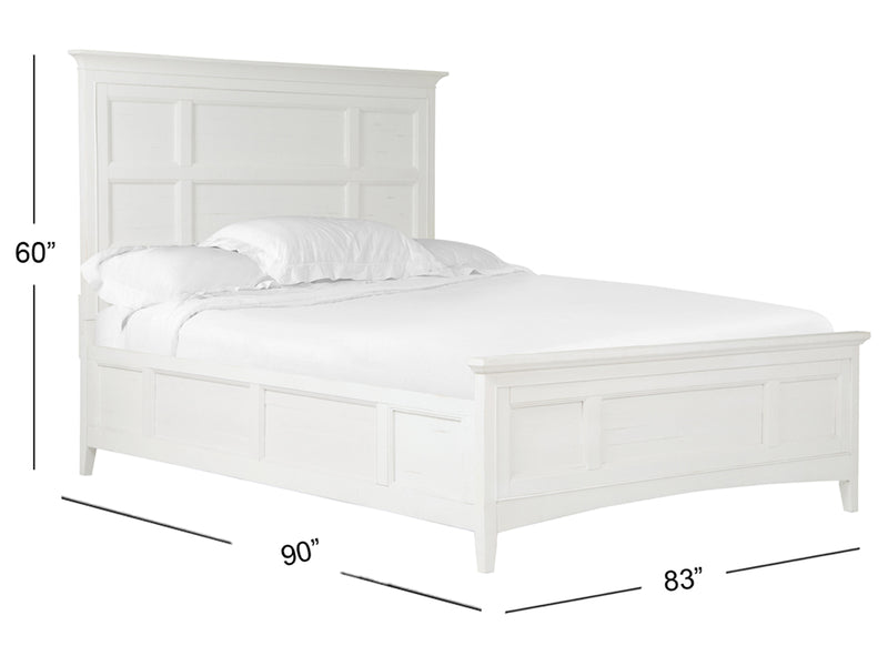 Heron Cove Complete Cal King Panel Bed With Regular Rails