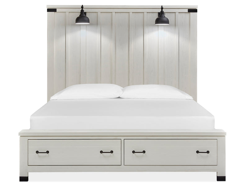 Harper Springs Complete Queen Panel Storage Bed image