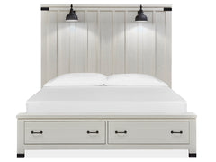 Harper Springs Complete Queen Panel Storage Bed image