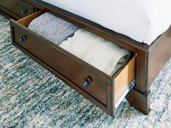 Trellington Sleigh Storage Bed - Sanctuary Home Furnishings (CA)*