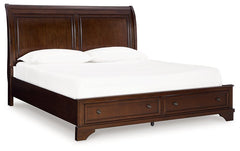 Trellington Sleigh Storage Bed - Sanctuary Home Furnishings (CA)*