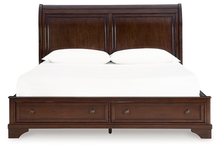 Trellington Sleigh Storage Bed - Sanctuary Home Furnishings (CA)*
