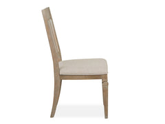Lancaster Dining Side Chair W/Upholstered Seat (2/Ctn)