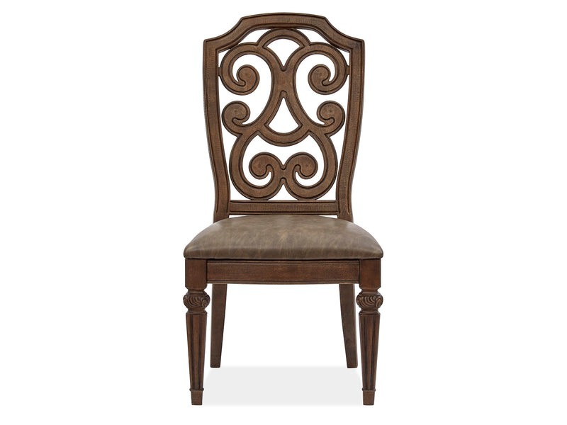 Durango Dining Side Chair W/Upholstered Seat (2/Ctn)