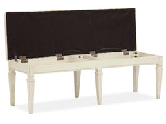 Newport Bench W/Upholstered Seat