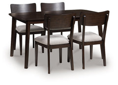 Mallenette Dining Table and 4 Chairs (Set of 5) - Sanctuary Home Furnishings (CA)*