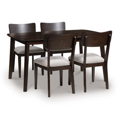 Mallenette Dining Table and 4 Chairs (Set of 5) - Sanctuary Home Furnishings (CA)*