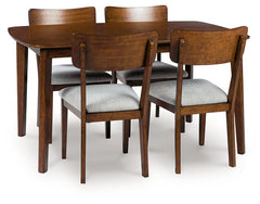 Tameride Dining Table and 4 Chairs (Set of 5) - Sanctuary Home Furnishings (CA)*