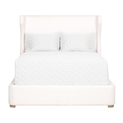 Essentials For Living Villa Balboa Upholstered King Bed in Pearl/Natural Gray image