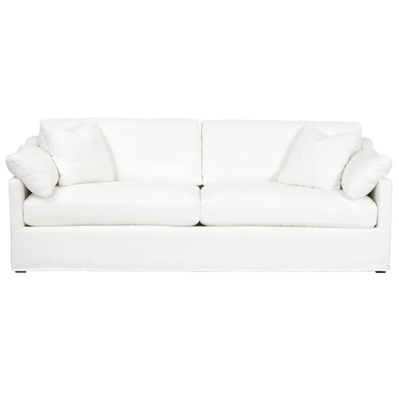 Essentials For Living Stitch & Hand Lena 94" Sofa in Pearl/Espresso image