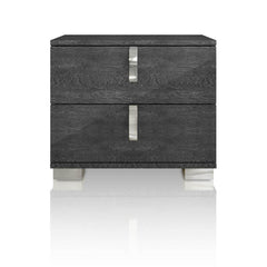 Essentials For Living Vivente Noble Nightstand in Grey Birch High Gloss image