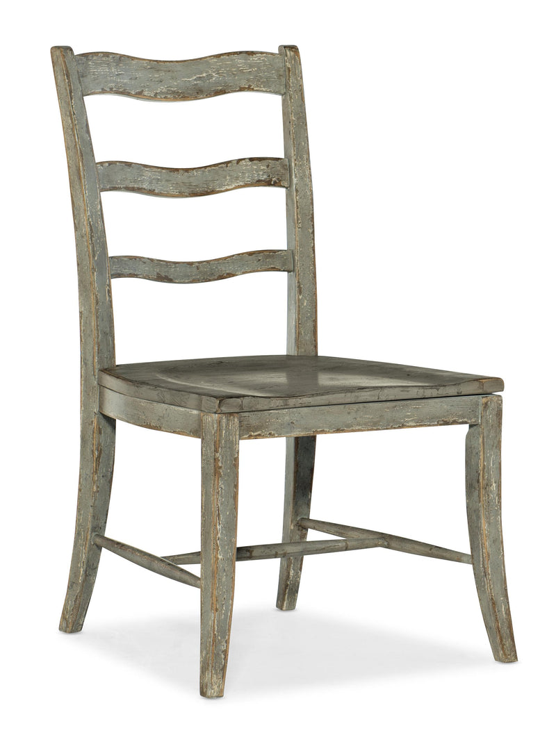 Alfresco La Riva Ladder Back Side Chair - 2 per carton/price ea - Sanctuary Home Furnishings (CA)*