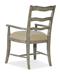 Alfresco La Riva Upholstered Seat Arm Chair - 2 per carton/price ea - Sanctuary Home Furnishings (CA)*
