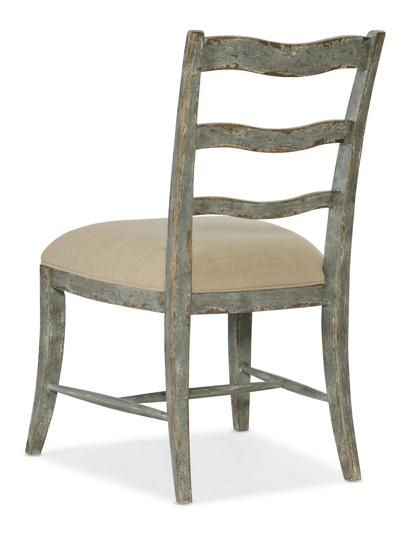 Alfresco La Riva Upholstered Seat Side Chair - 2 per carton/price ea - Sanctuary Home Furnishings (CA)*