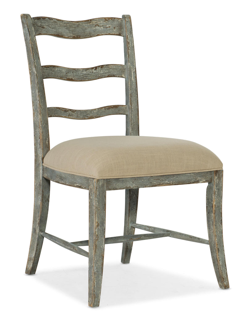 Alfresco La Riva Upholstered Seat Side Chair - 2 per carton/price ea - Sanctuary Home Furnishings (CA)*
